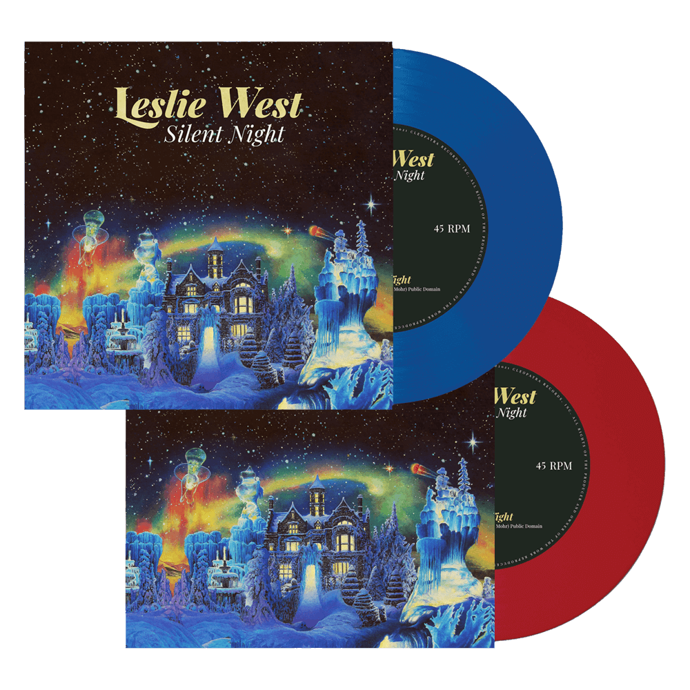 Leslie West - Silent Night (Limited Edition 7" Colored Vinyl) - Cleopatra Records