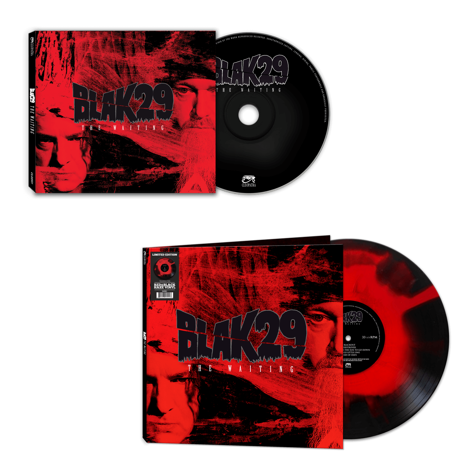 Blak29 - The Waiting (CD + Colored Vinyl LP Bundle)