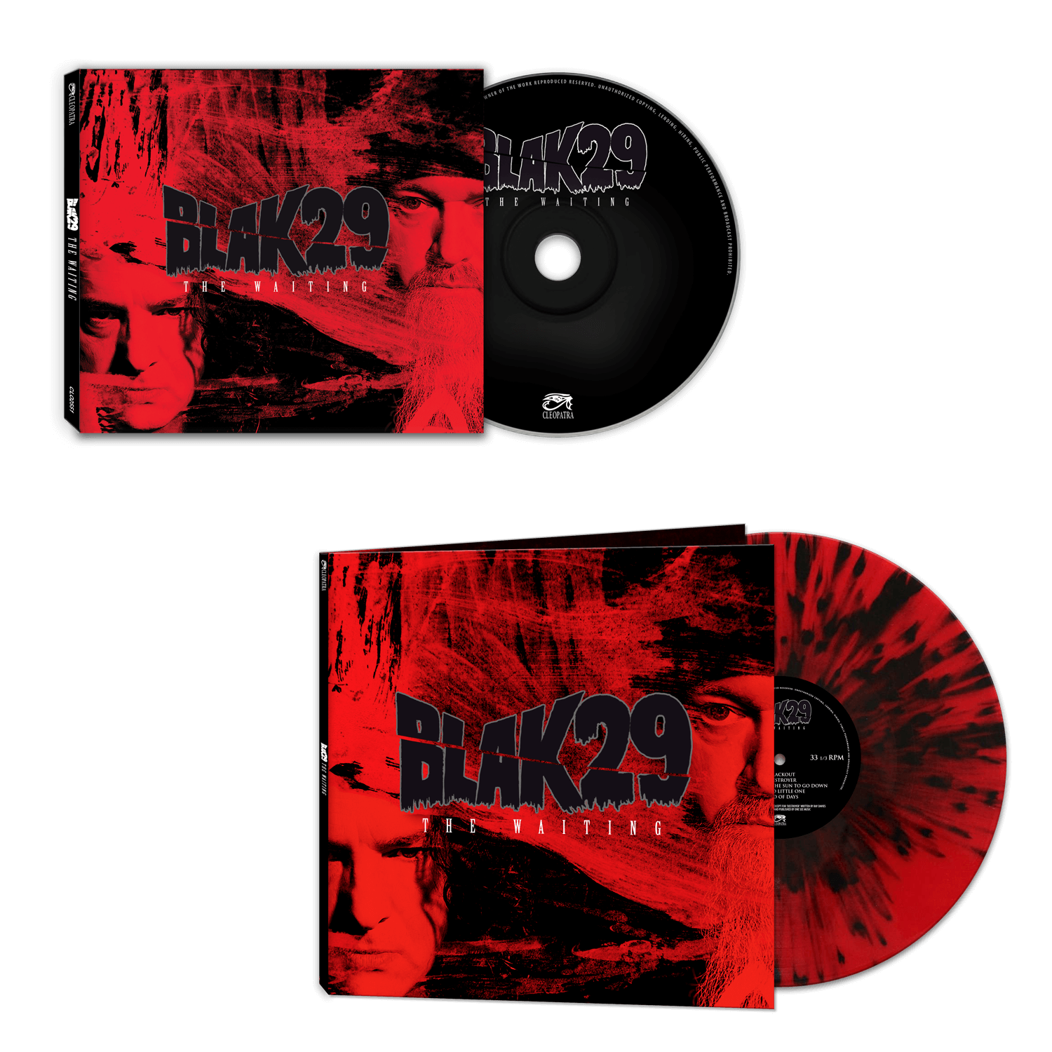 Blak29 - The Waiting (CD + Colored Vinyl LP Bundle)
