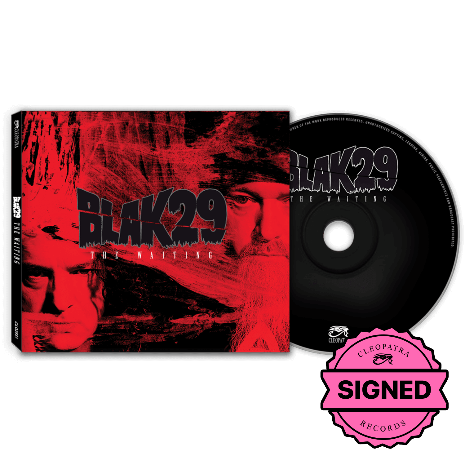 Blak29 - The Waiting (CD - Signed by Steve Zing)