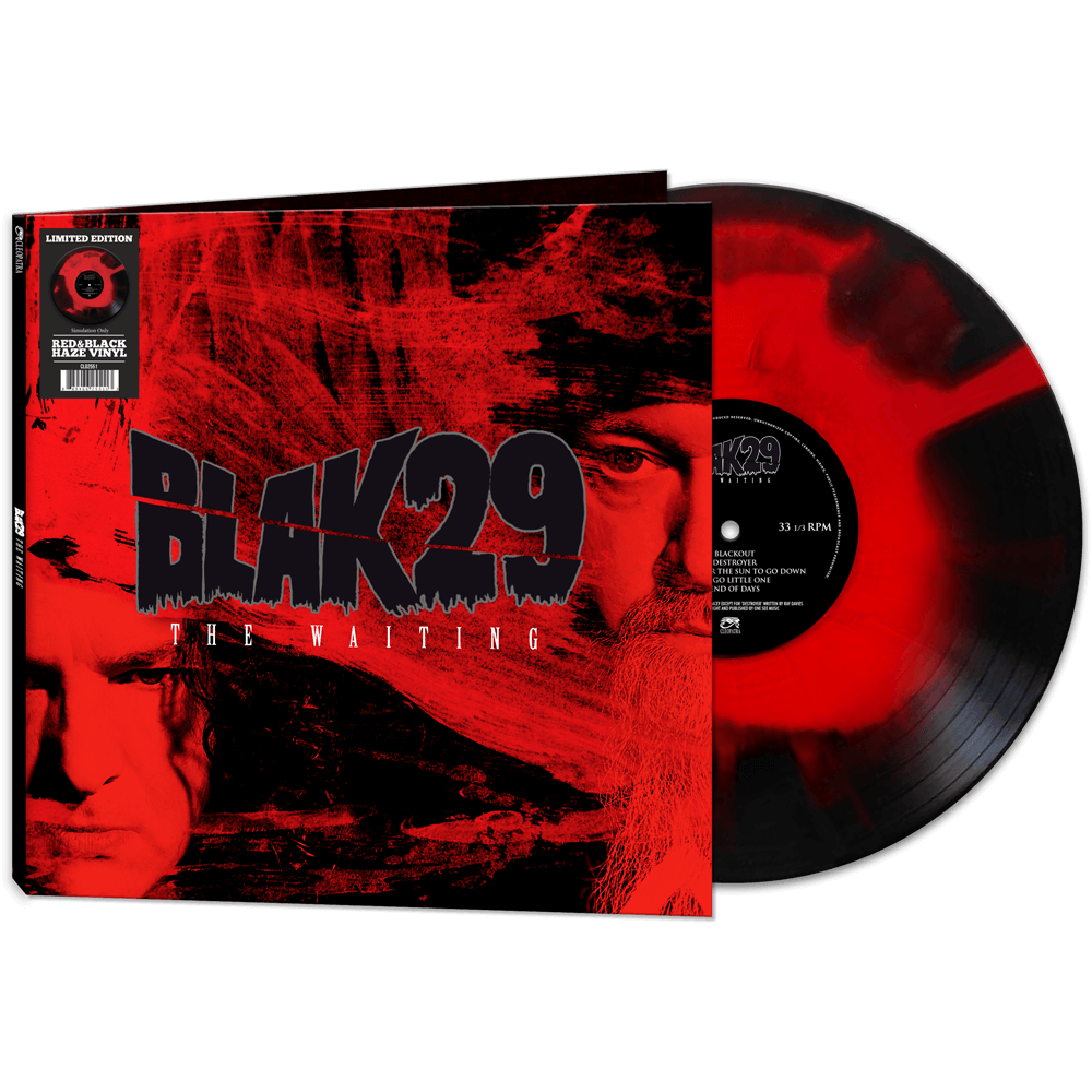 Blak29 - The Waiting (Red-Black Haze Vinyl) - Cleopatra Records