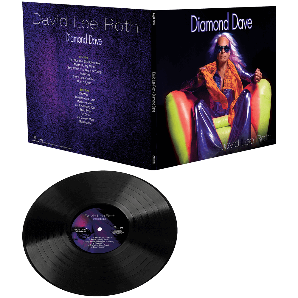 David Lee Roth - Diamond Dave (Limited Edition Black Vinyl) - Cleopatra Records