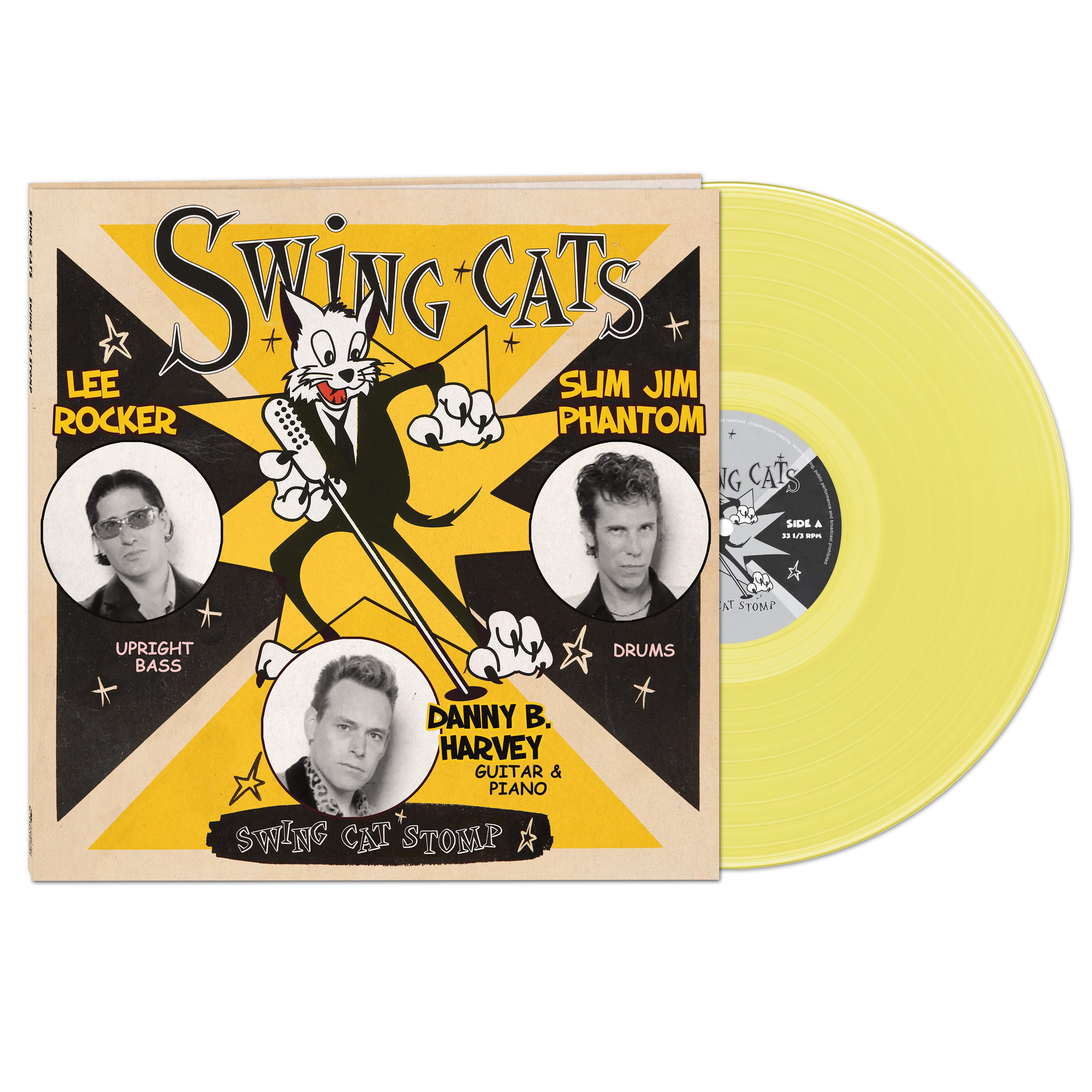 Swing Cats - Swing Cat Stomp (Yellow LP)