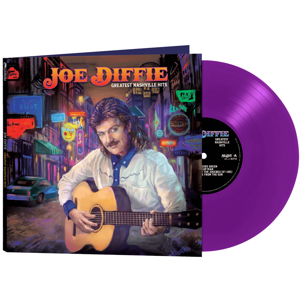 Joe Diffie - Nashville Hits (Limited Edition Purple Vinyl) - Cleopatra Records