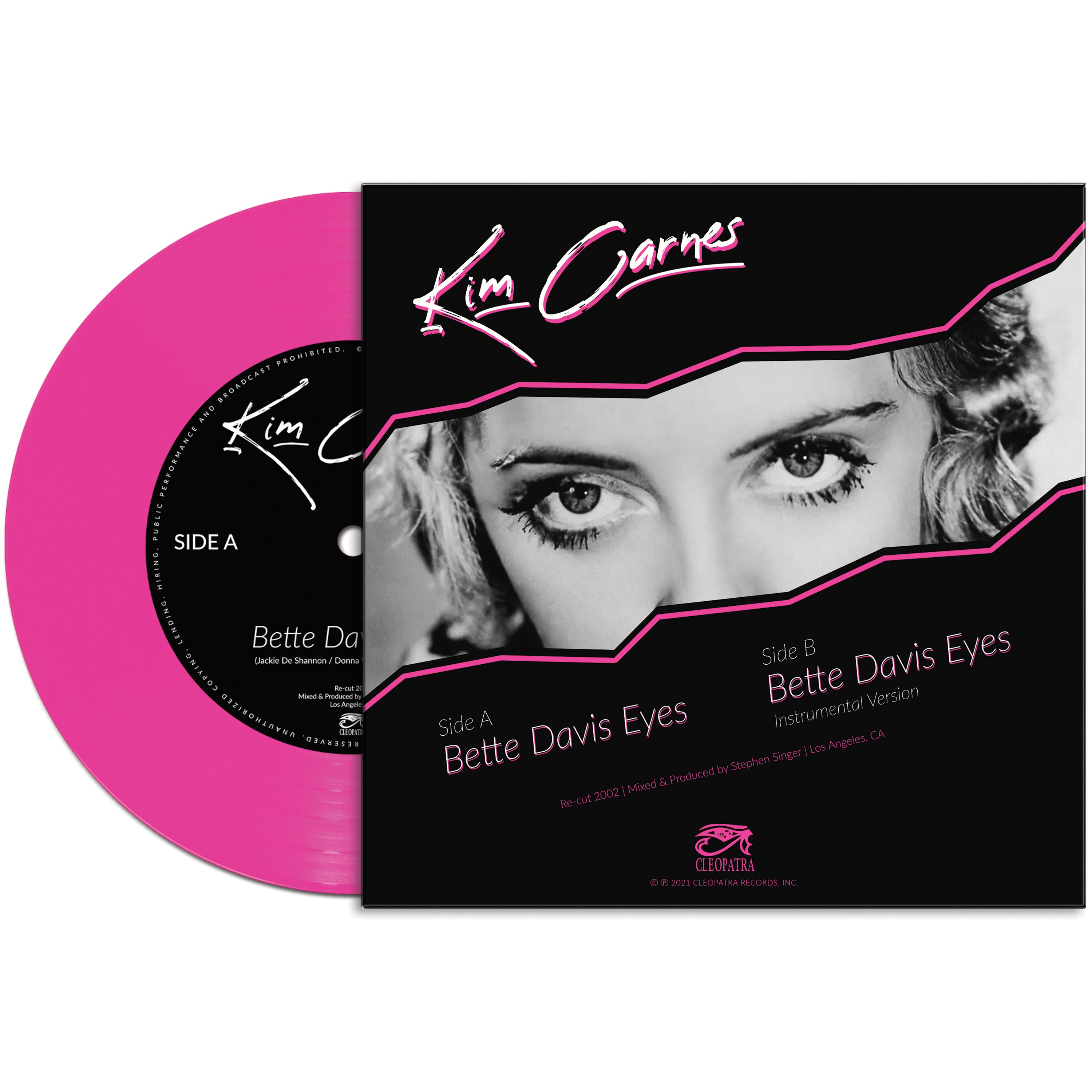 Kim Carnes - Bette Davis Eyes (edición limitada, vinilo rosa de 7")