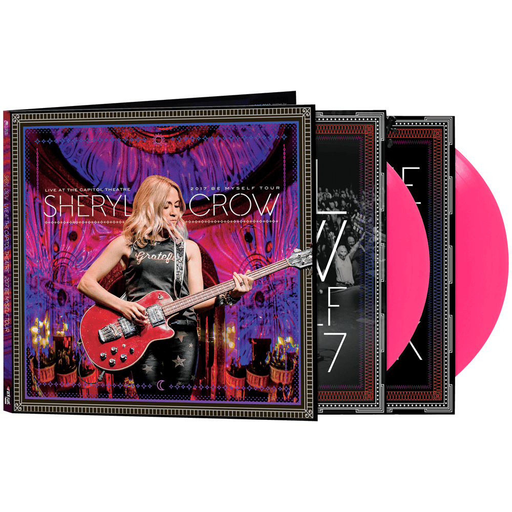 Sheryl Crow - Live At The Capitol Theatre - 2017 Be Myself Tour (Limited Edition Pink Double Vinyl) - Cleopatra Records