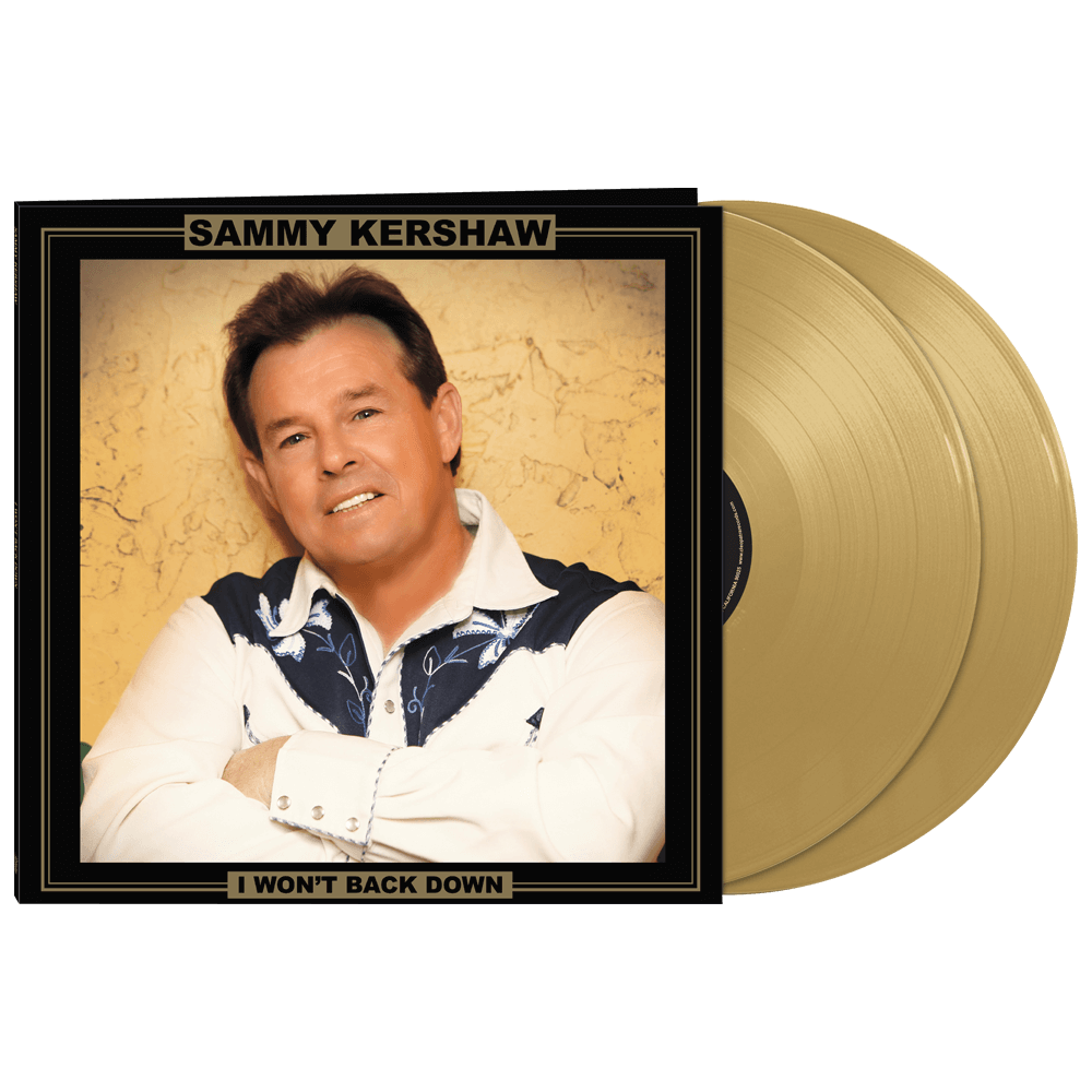 Sammy Kershaw - I Won't Back Down (Limited Edition Gold Double Vinyl) - Cleopatra Records