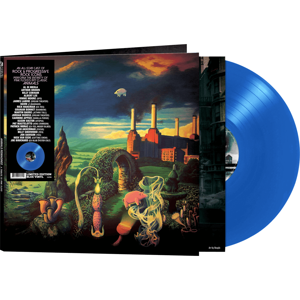 Animals Reimagined - A Tribute to Pink Floyd (Limited Edition Blue Vinyl) - Cleopatra Records