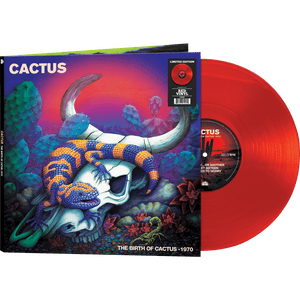 Cactus - The Birth of Cactus - 1970 (Limited Edition Red Vinyl) - Cleopatra Records