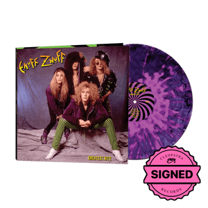 Enuff Z'Nuff - Greatest Hits (Purple Splatter Vinyl - Signed by Chip Z'Nuff) - Cleopatra Records