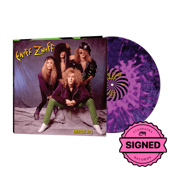 Enuff Z'Nuff - Greatest Hits (Purple Splatter Vinyl - Signed by Chip Z'Nuff)