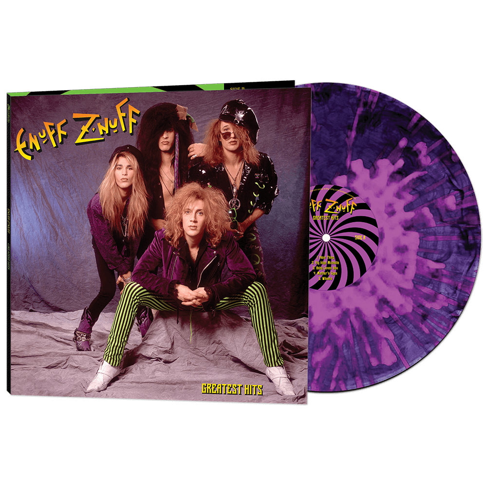 Enuff Z'Nuff - Greatest Hits (Purple Splatter Vinyl) - Cleopatra Records