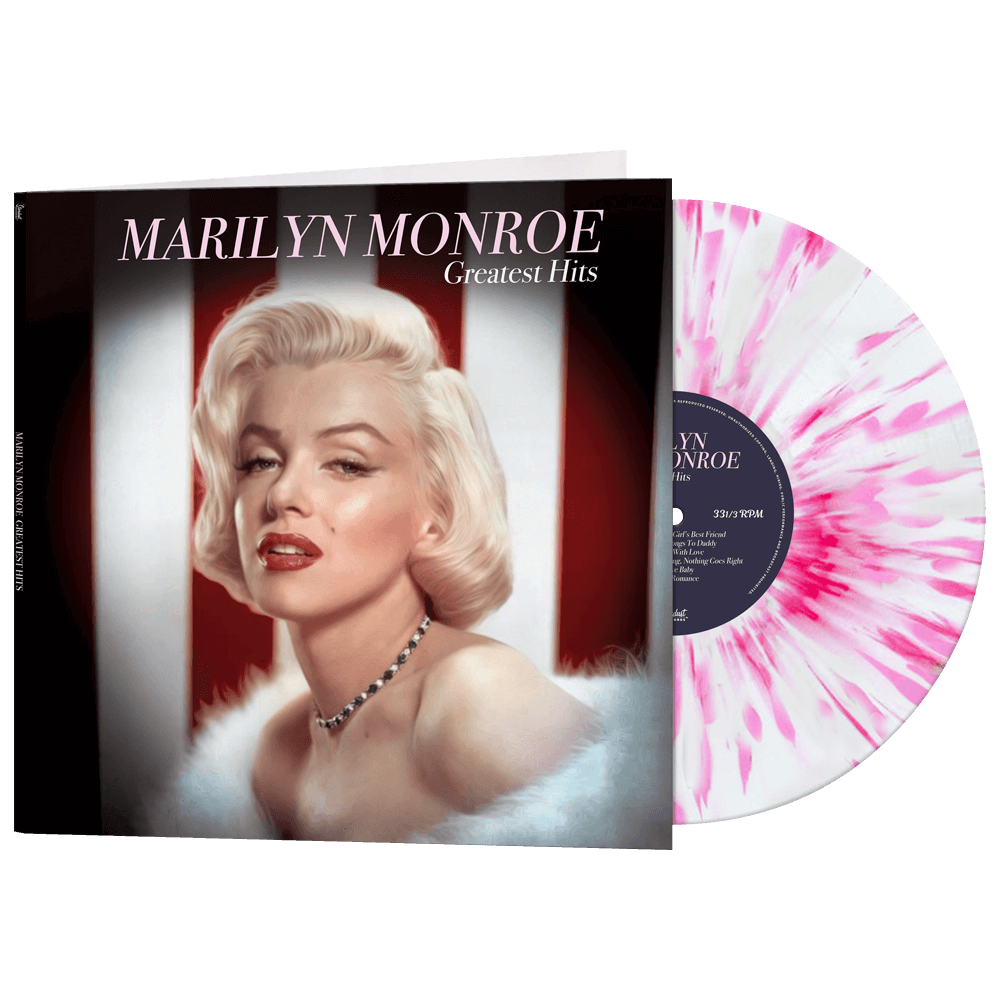 Marilyn Monroe - Greatest Hits (Limited Edition Pink & White Splatter Vinyl)