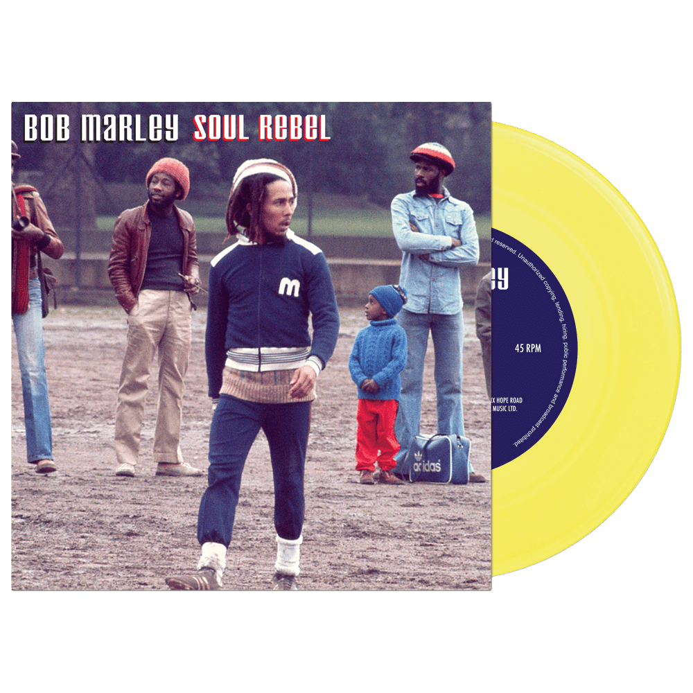 Bob Marley - Soul Rebel (Limited Edition Yellow 7" Vinyl) - Cleopatra Records