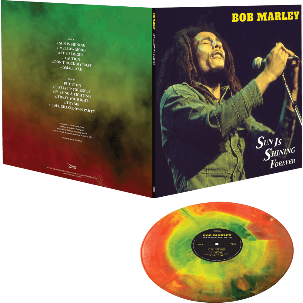 Bob Marley - Sun Is Shining Forever (Limited Edition Red, Yellow, Green Haze Vinyl)