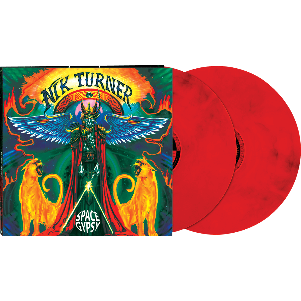 Nik Turner - Space Gypsy (Limited Edition Red Marble Double Vinyl) - Cleopatra Records