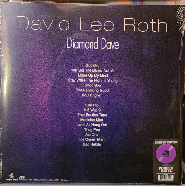 David Lee Roth - Diamond Dave (Limited Edition Purple Vinyl)