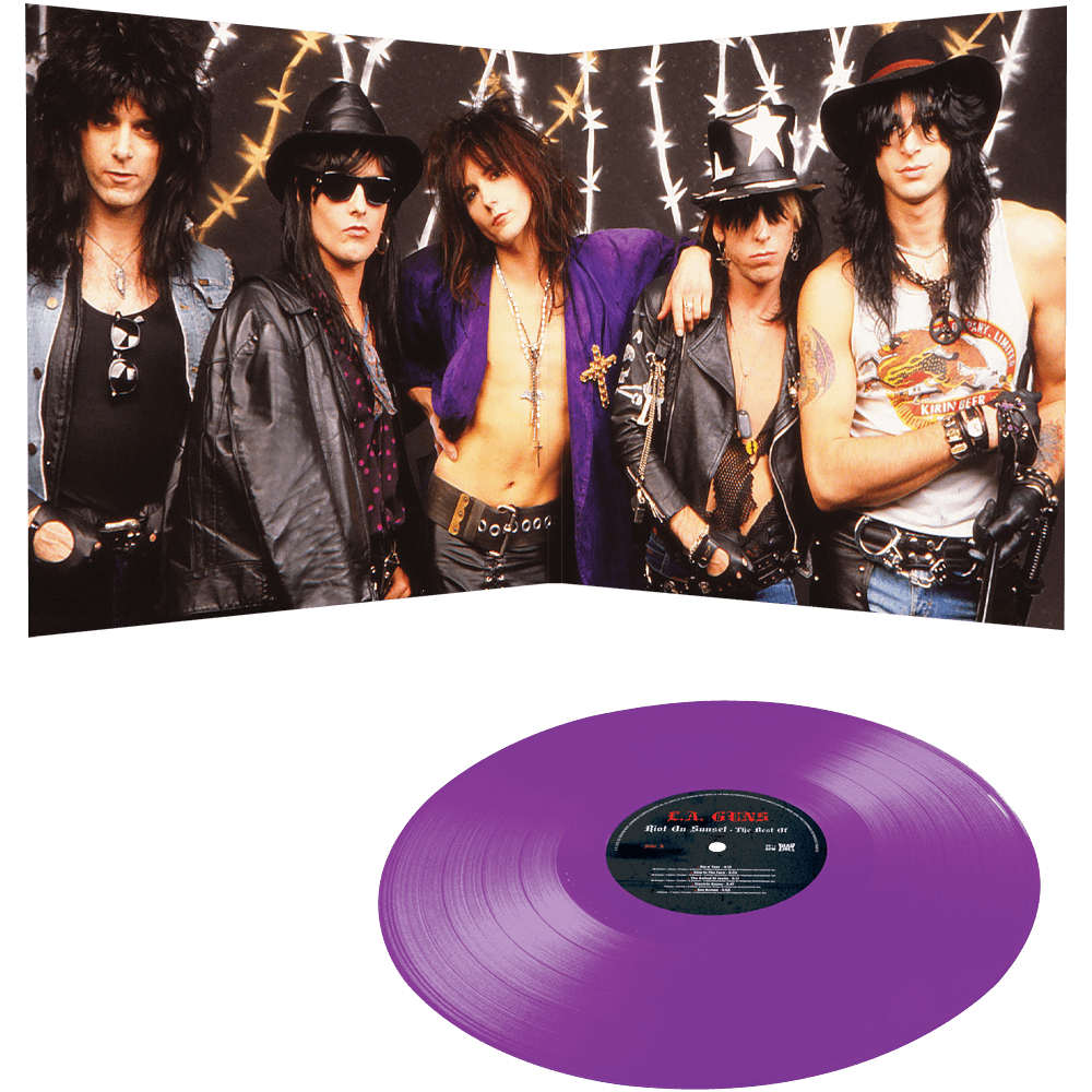 L.A. Guns - Riot On Sunset - The Best Of (Limited Edition Colored Vinyl) - Cleopatra Records