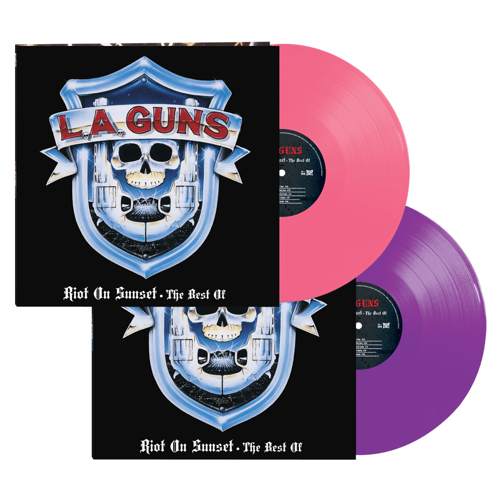 L.A. Guns - Riot On Sunset - The Best Of (Limited Edition Colored Vinyl) - Cleopatra Records