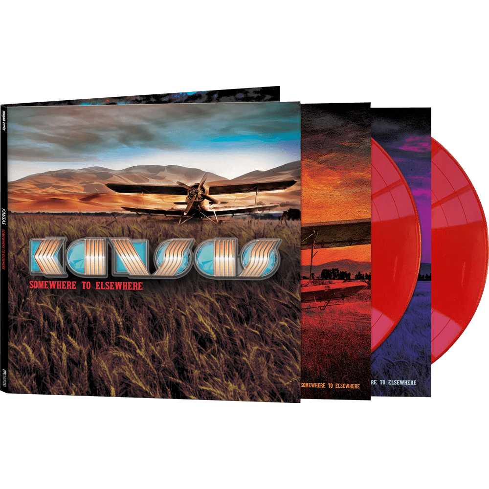 Kansas - Somewhere to Elsewhere (Limited Edition Red Double Vinyl) - Cleopatra Records