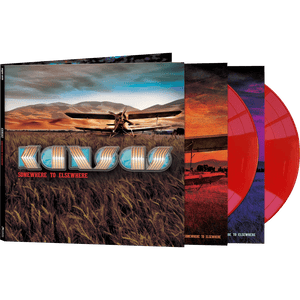 Kansas - Somewhere to Elsewhere (Limited Edition Red Double Vinyl) - Cleopatra Records