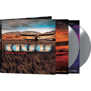 Kansas - Somewhere to Elsewhere (Limited Edition Silver Double Vinyl) - Cleopatra Records