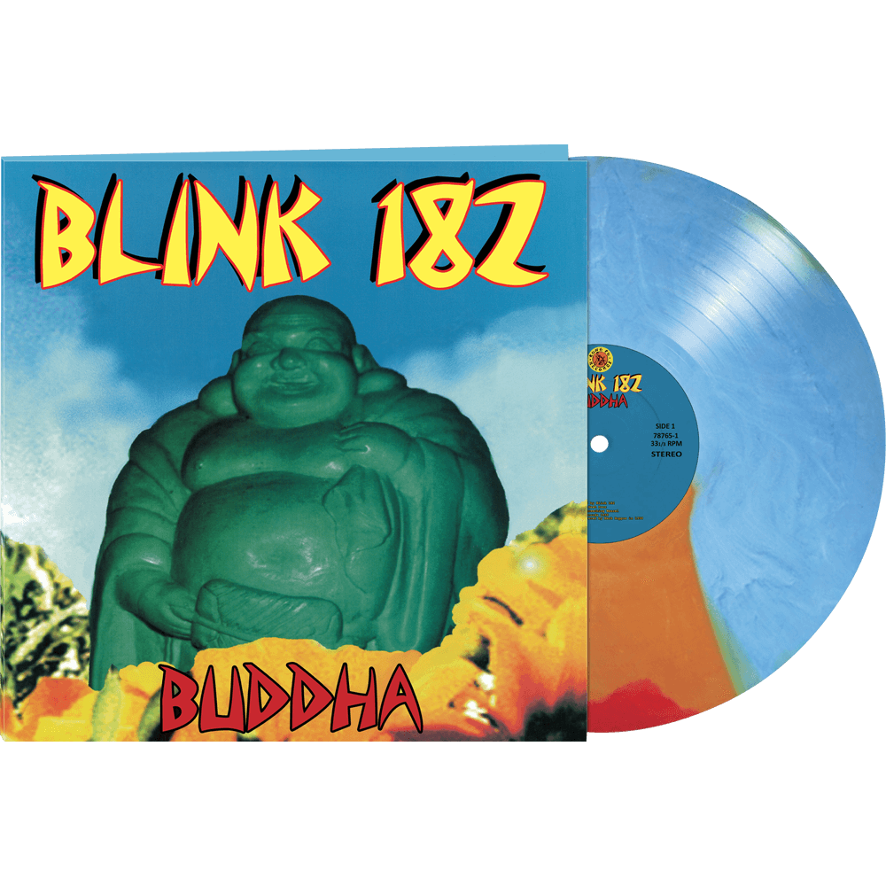 Blink 182 - Buddha (Limited Edition Blue-Red-Yellow Stripe Vinyl) - Cleopatra Records