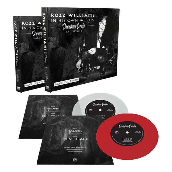 Rozz Williams - In His Own Words - Christian Death & Beyond (Book + 7" Colored Vinyl) - Cleopatra Records