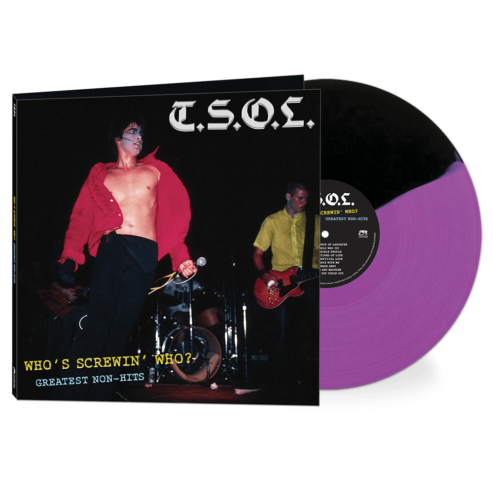 T.S.O.L. - Who's Screwing Who - Greatest Non-Hits (Purple-Black Vinyl) - Cleopatra Records