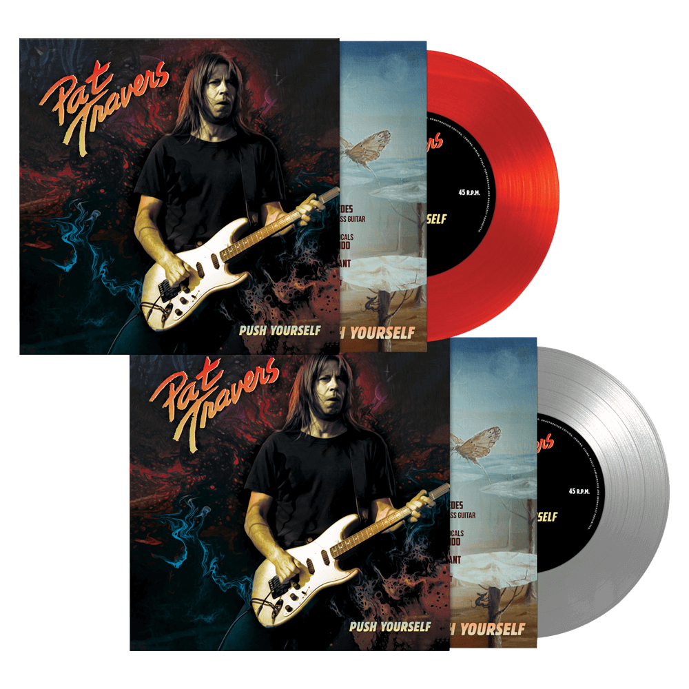 Pat Travers - Push Yourself (Limited Edition Colored 7" Vinyl) - Cleopatra Records