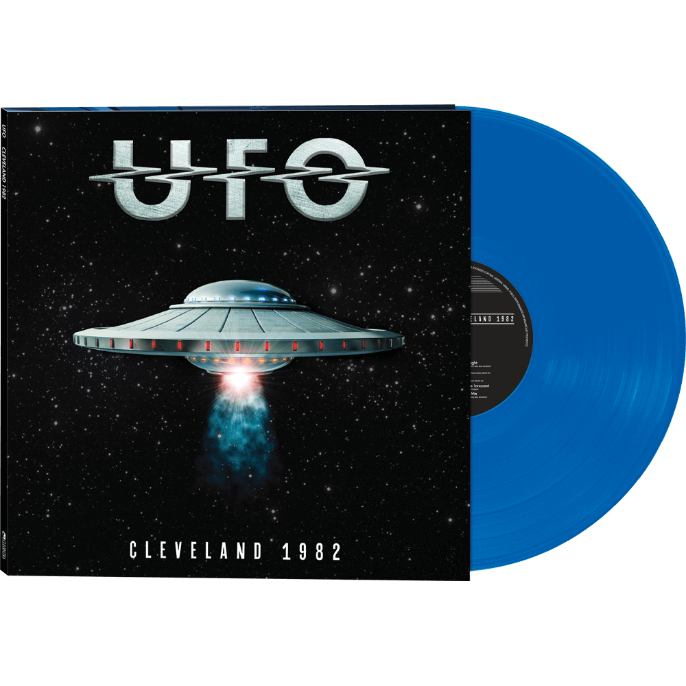 UFO - Cleveland 1982 (Limited Edition Blue Vinyl) - Cleopatra Records