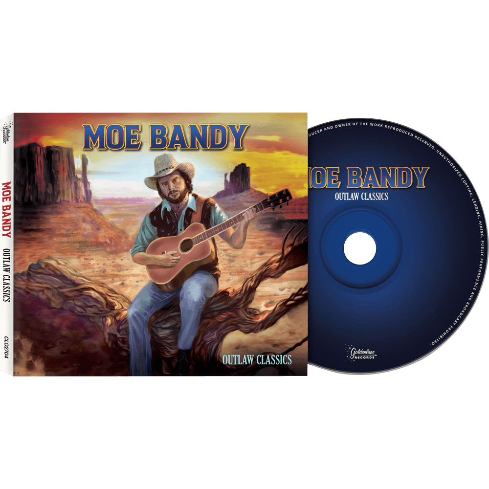 Moe Bandy - Outlaw Classics (CD Digipak) - Cleopatra Records