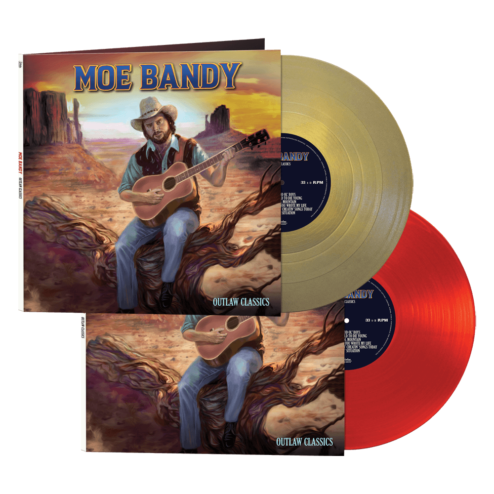 Moe Bandy - Outlaw Classics (Limited Edition Colored Vinyl) - Cleopatra Records