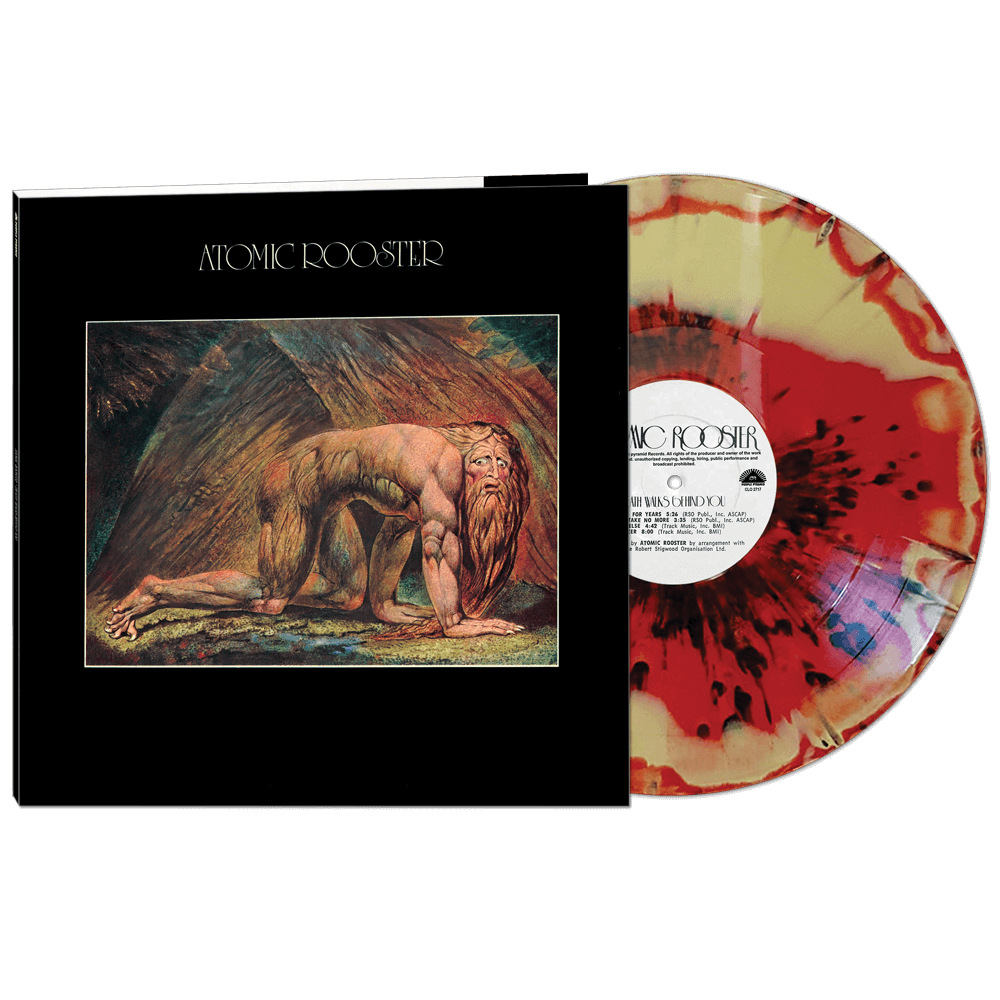 Atomic Rooster - Death Walks Behind You (Limited Edition Red-Gold Haze Vinyl) - Cleopatra Records