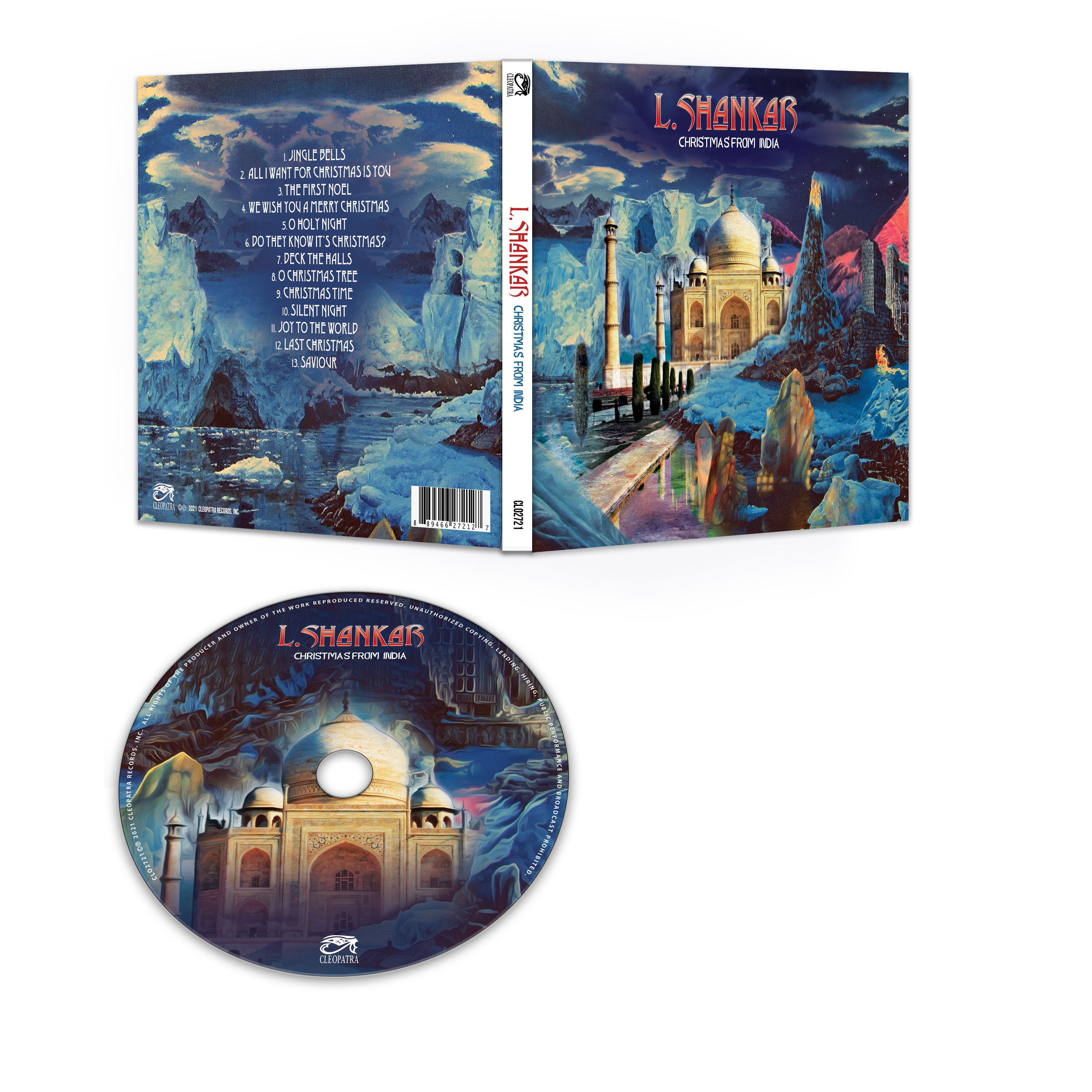 L. Shankar - Christmas From India (CD) - Cleopatra Records