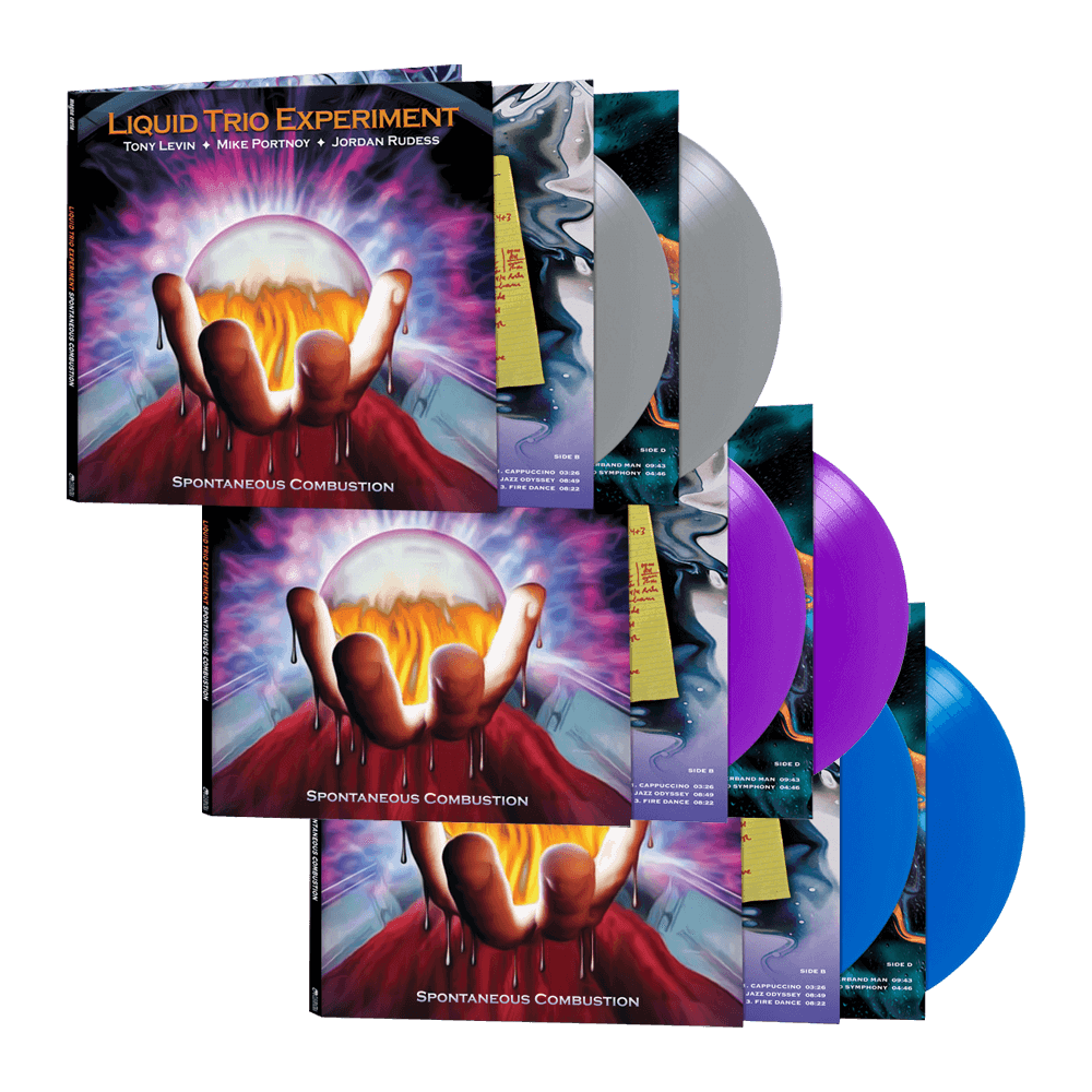 Liquid Trio Experiment - Spontaneous Combustion (Limited Edition Colored Vinyl) - Cleopatra Records