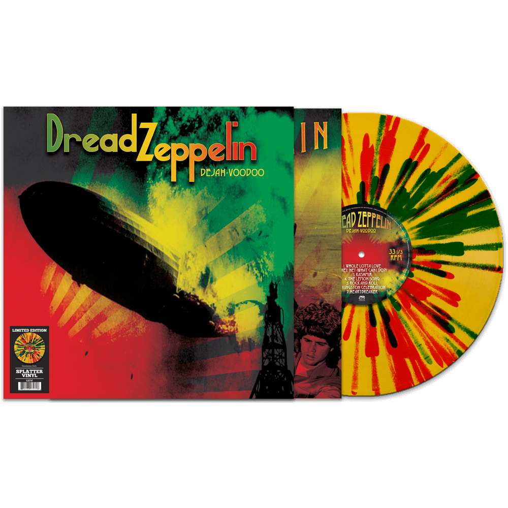 Dread Zeppelin - Dejah-Voodoo (Red/Green/Yellow Splatter Vinyl)