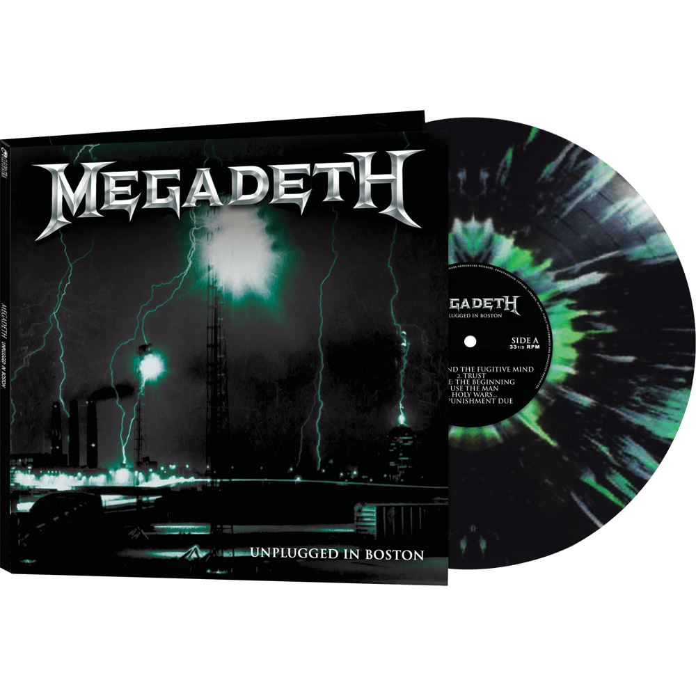 Megadethh - Unplugged in Boston (Limited Edition Colored Vinyl) - Cleopatra Records