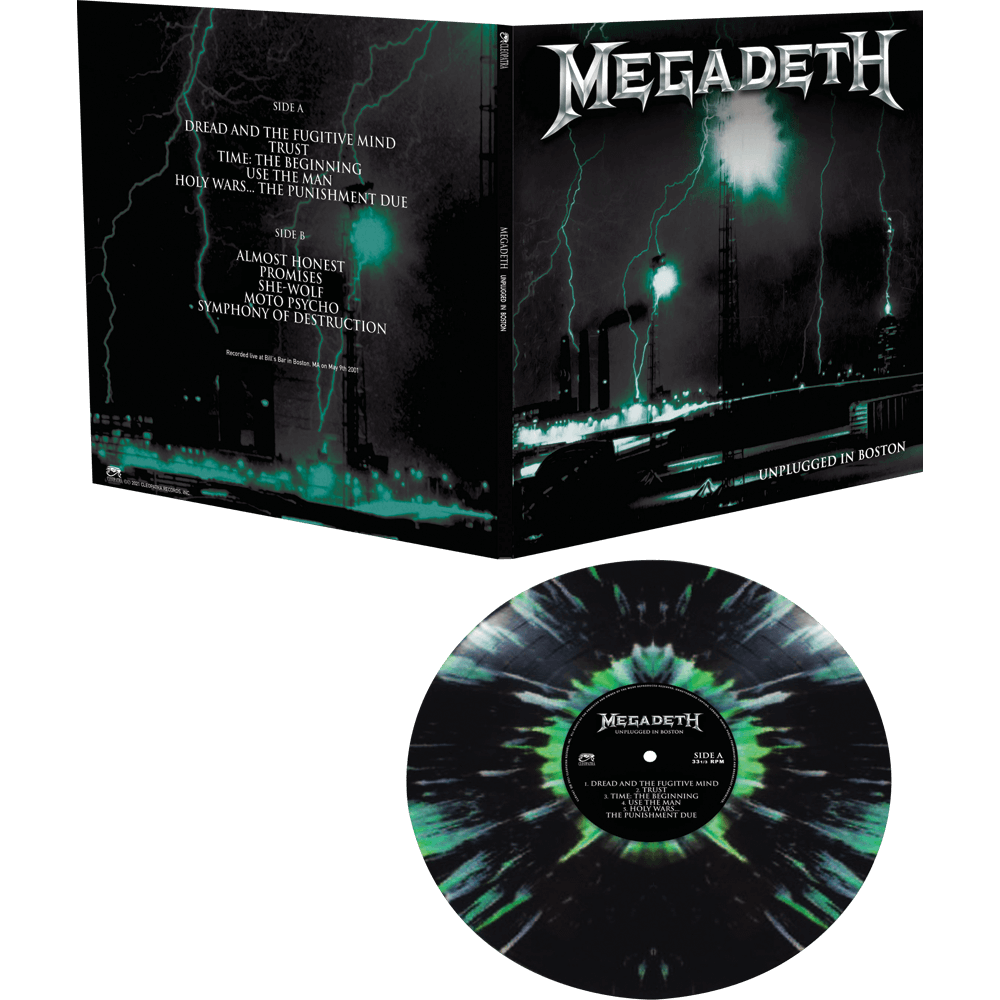 Megadethh - Unplugged in Boston (Limited Edition Colored Vinyl) - Cleopatra Records