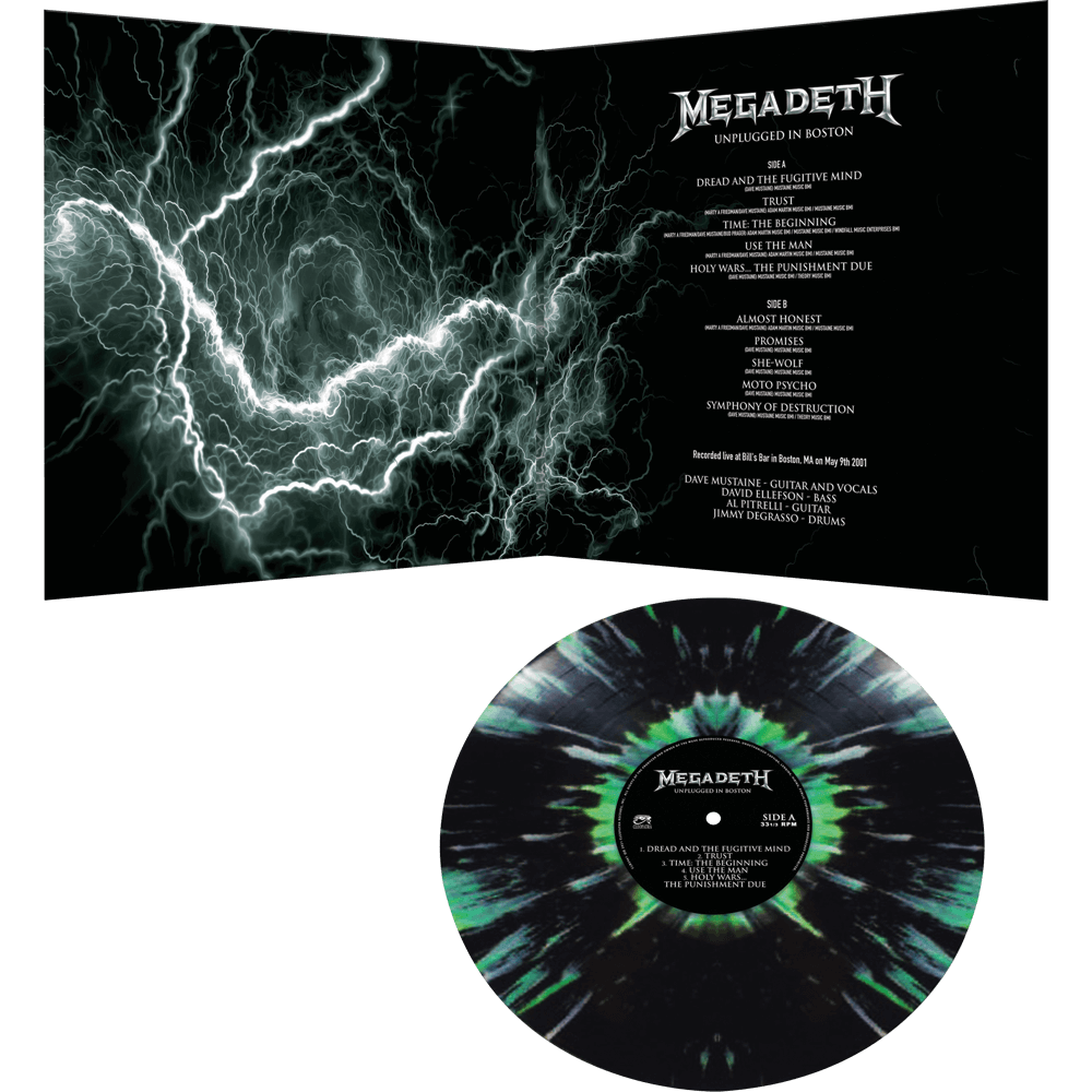 Megadethh - Unplugged in Boston (Limited Edition Colored Vinyl) - Cleopatra Records