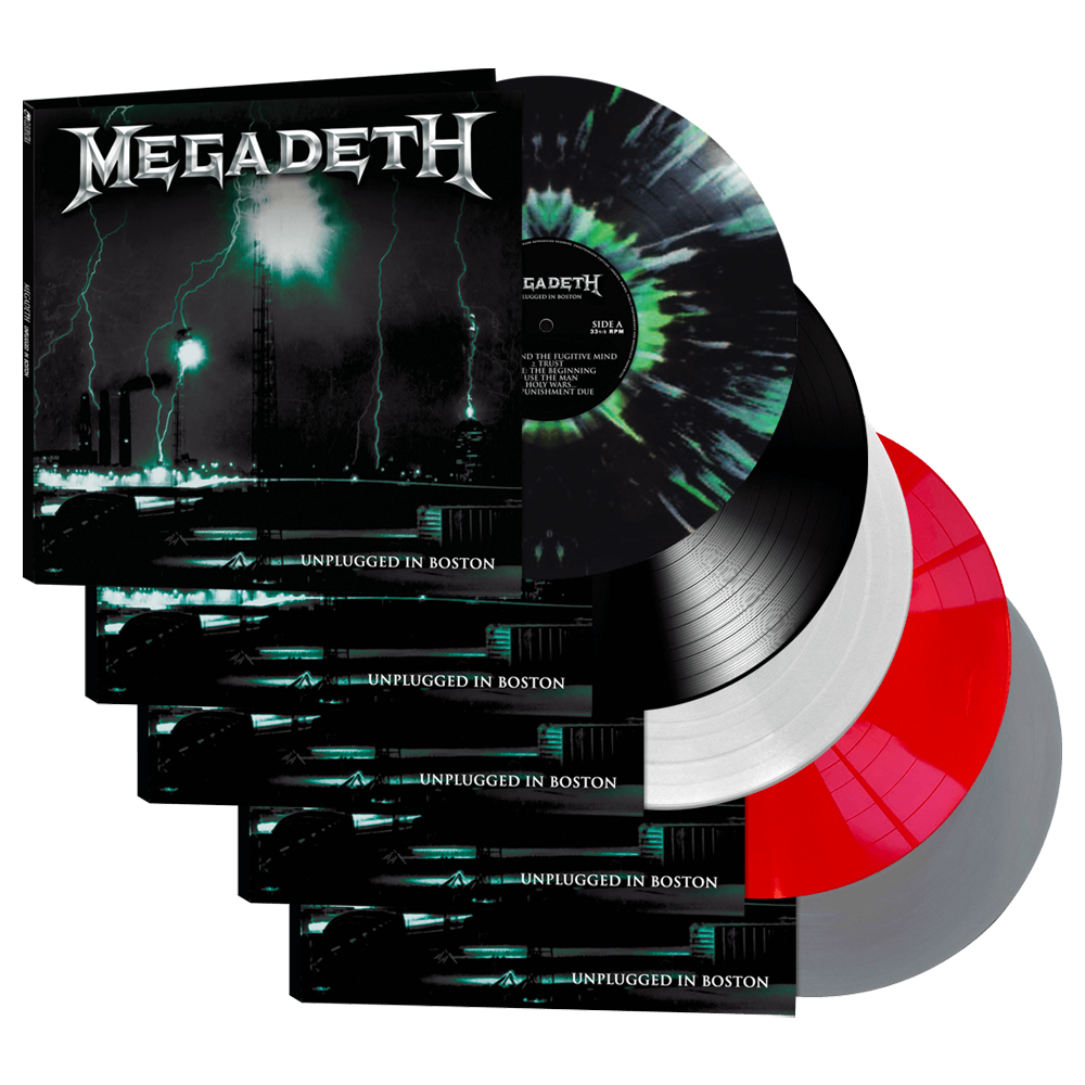 Megadethh - Unplugged in Boston (Limited Edition Colored Vinyl) - Cleopatra Records