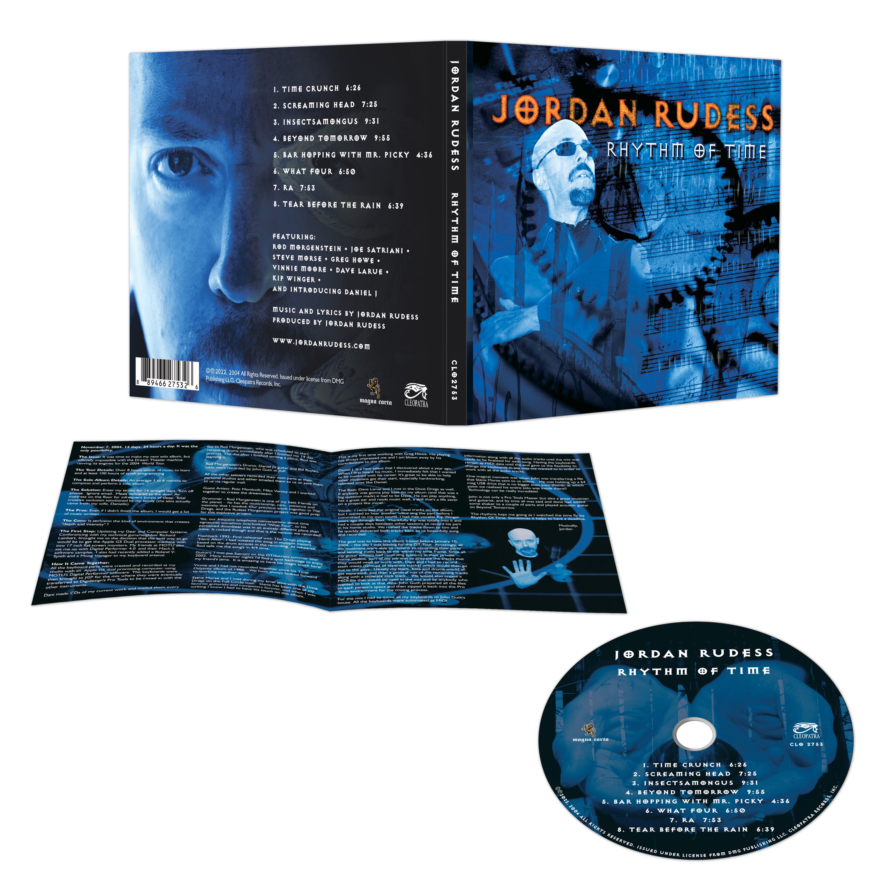 Jordan Rudess - Rhythm of Time (CD Digipak)