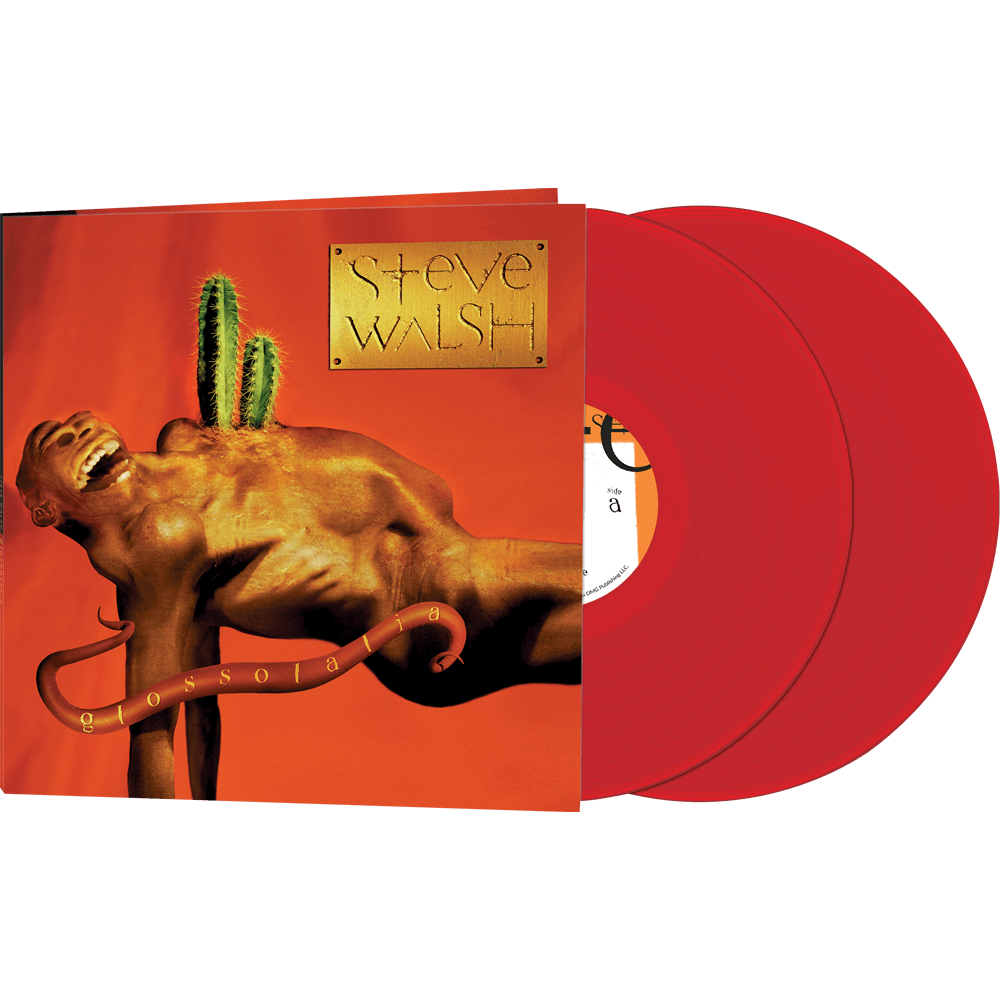 Steve Walsh - Glossolalia (Limited Edition Red Double Vinyl) - Cleopatra Records