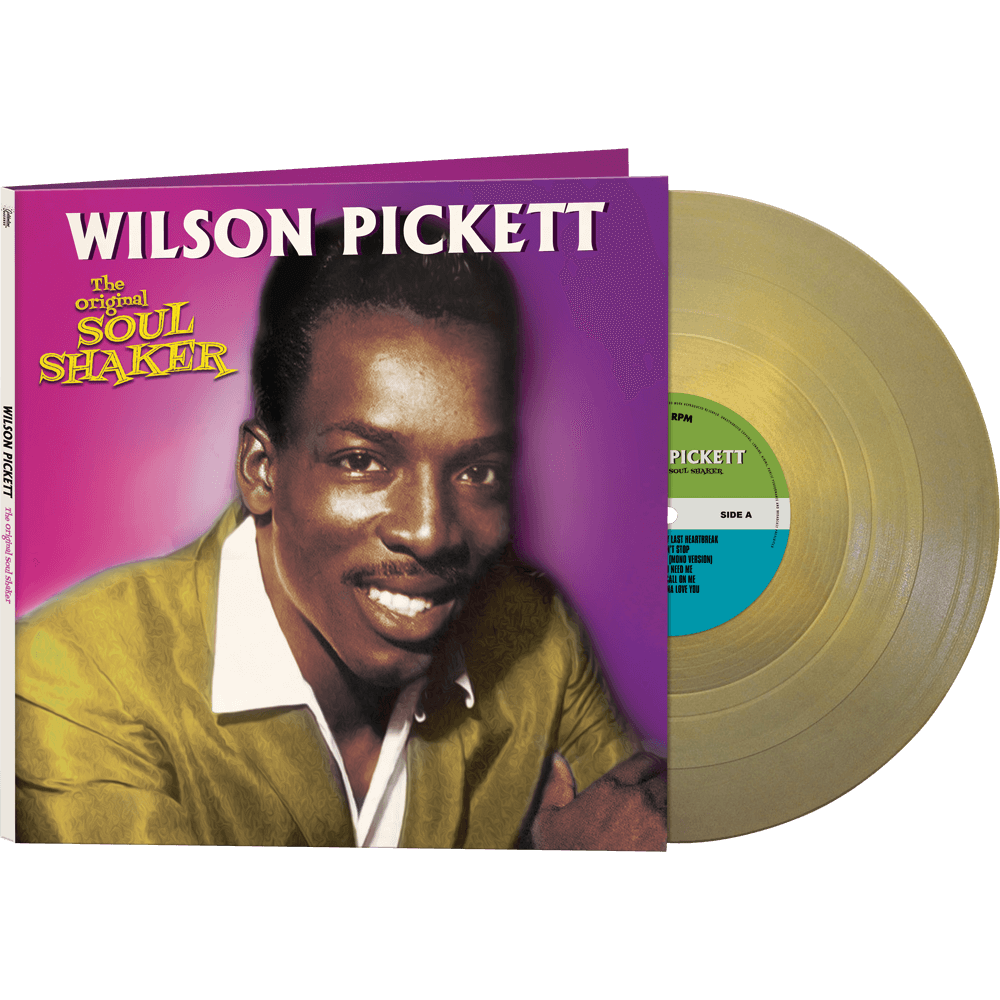 Wilson Picket - The Original Soul Shaker (Limited Edition Gold Vinyl) - Cleopatra Records