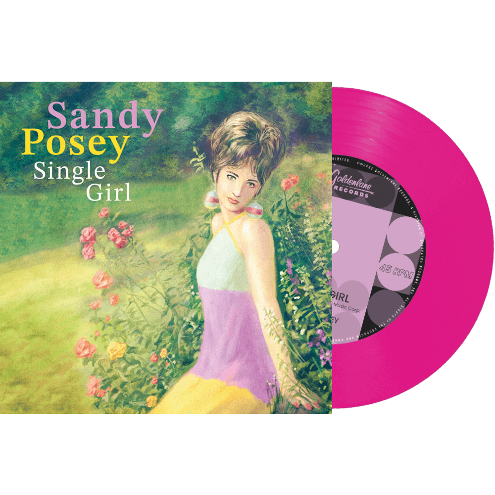 Sandy Posey - Single Girl (Limited Edition Pink 7" Vinyl) - Cleopatra Records