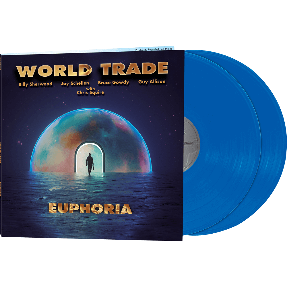 World Trade - Euphoria (Limited Edition Blue Double Vinyl) - Cleopatra Records