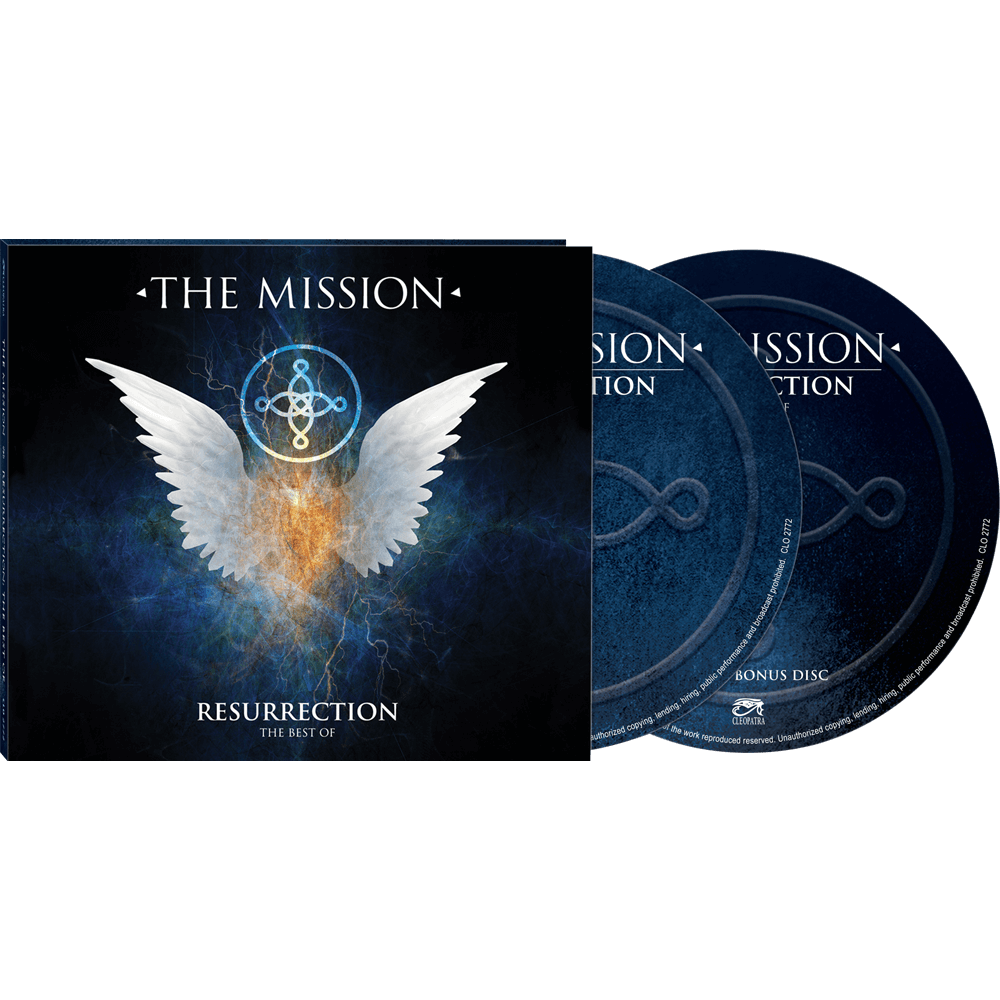 The Mission - Resurrection - The Best of (2 CD Digipak) - Cleopatra Records