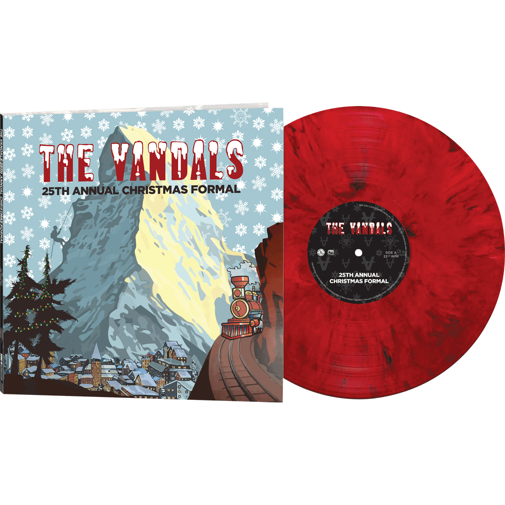 The Vandals - 25th Annual Christmas Formal (Red Marble Vinyl) - Cleopatra Records