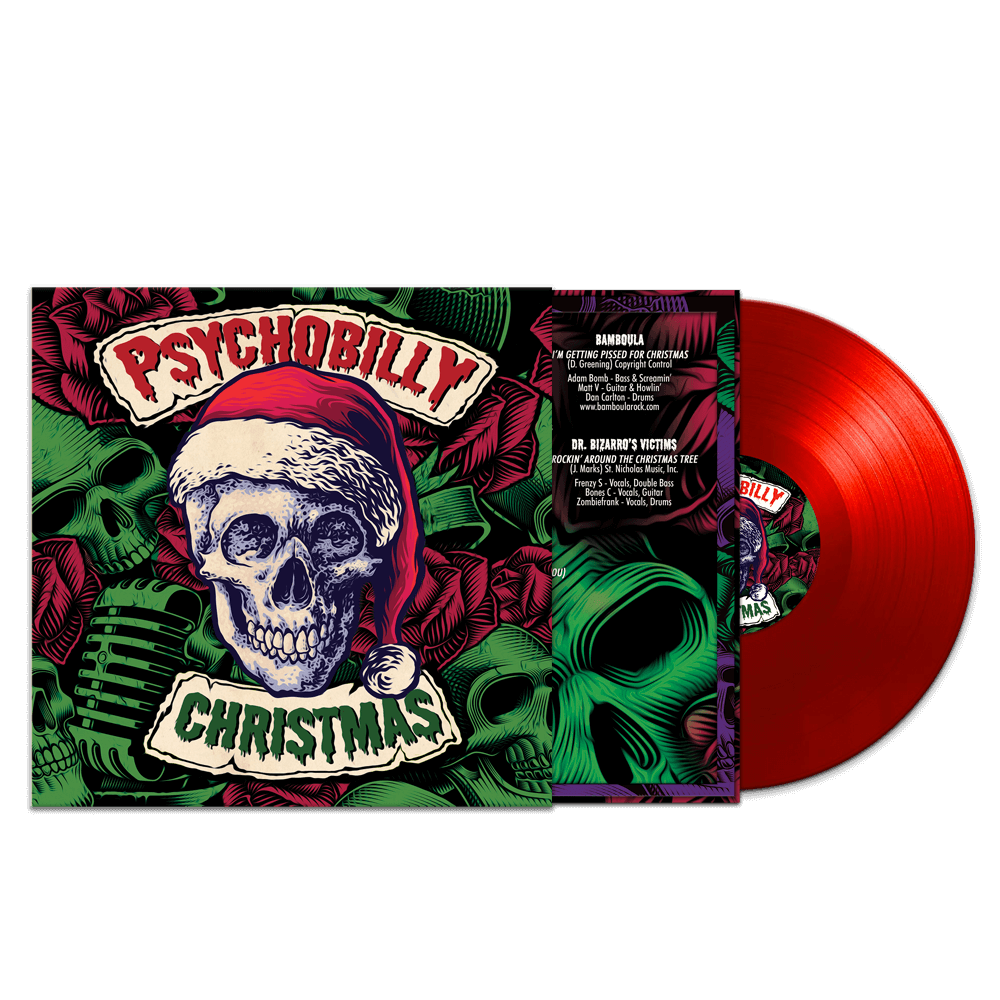 Psychobilly Christmas (Red Vinyl) - Cleopatra Records