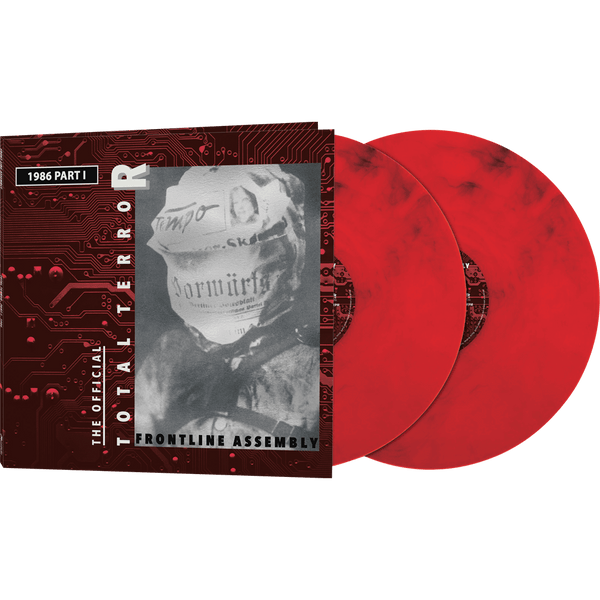 Front Line Assembly - Total Terror Part I 1986 (Red Marble Double